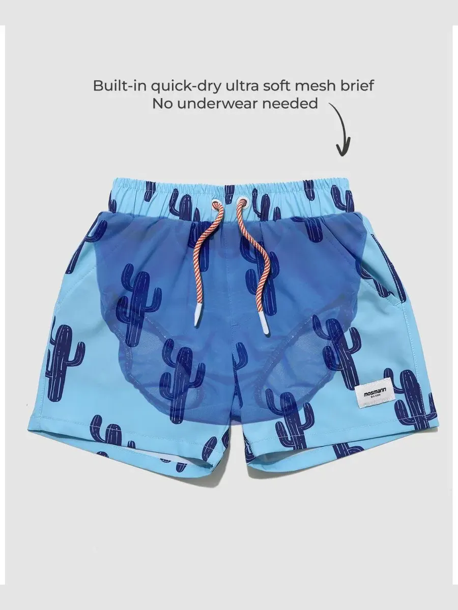Плавки для мальчиков Saguaro Jr. Swim Shorts Mosmann Australia — изображение 4 из 9, нет цвета