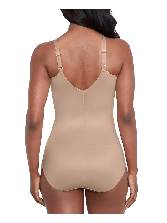 Женский удобный бесшовный корсет с плотной поддержкой Wireless Bodybriefer 2510 Miraclesuit — изображение 3 из 3, бежевый