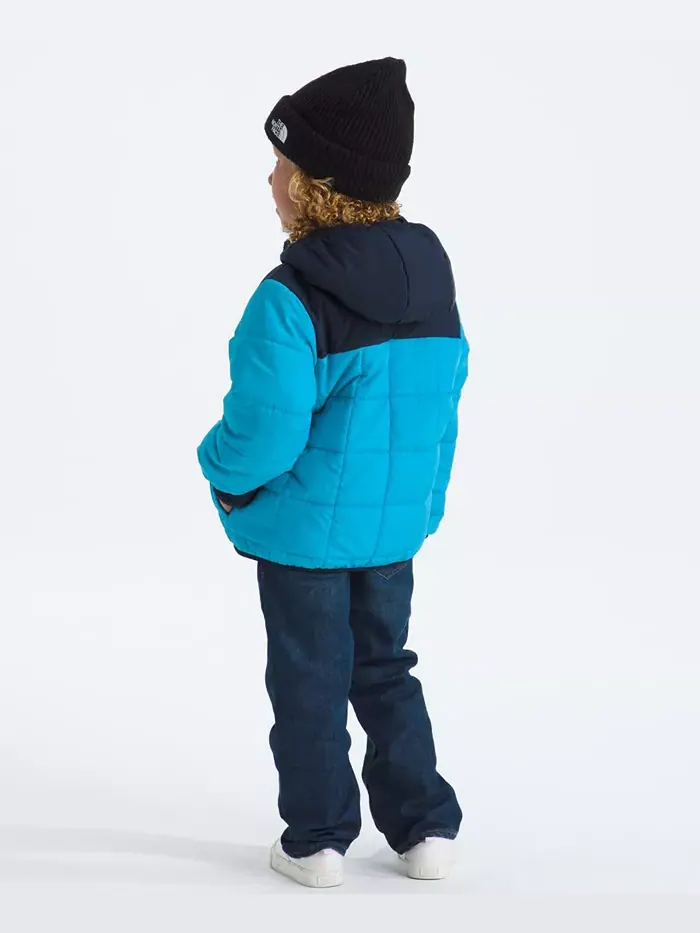 Мальчиковая куртка Shasta Reversible 2T-7 с полной молнией The North Face — изображение 2 из 5, синий