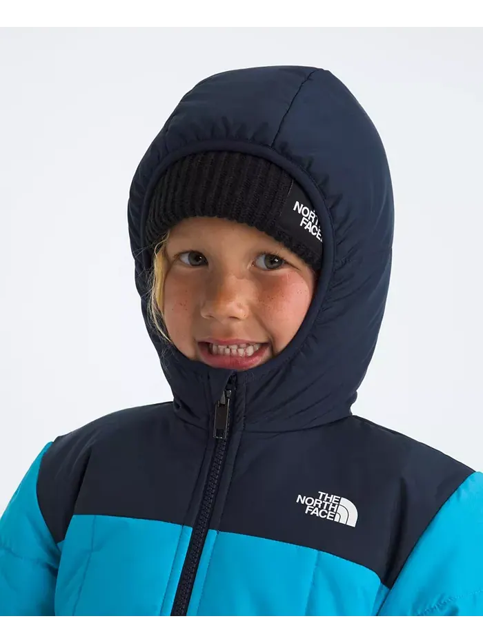 Мальчиковая куртка Shasta Reversible 2T-7 с полной молнией The North Face — изображение 3 из 5, синий