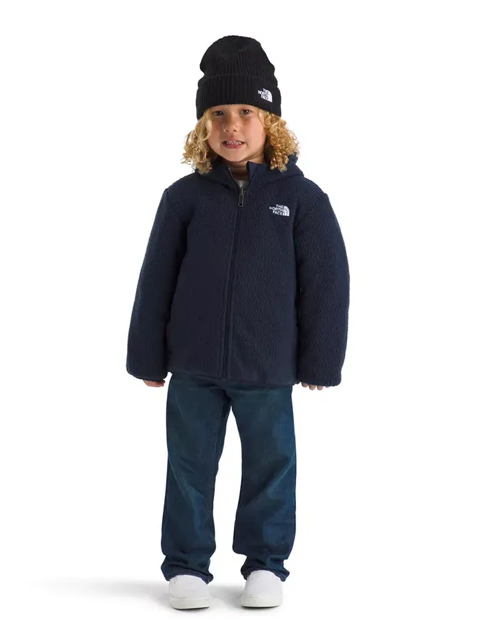 Мальчиковая куртка Shasta Reversible 2T-7 с полной молнией The North Face — изображение 4 из 5, синий