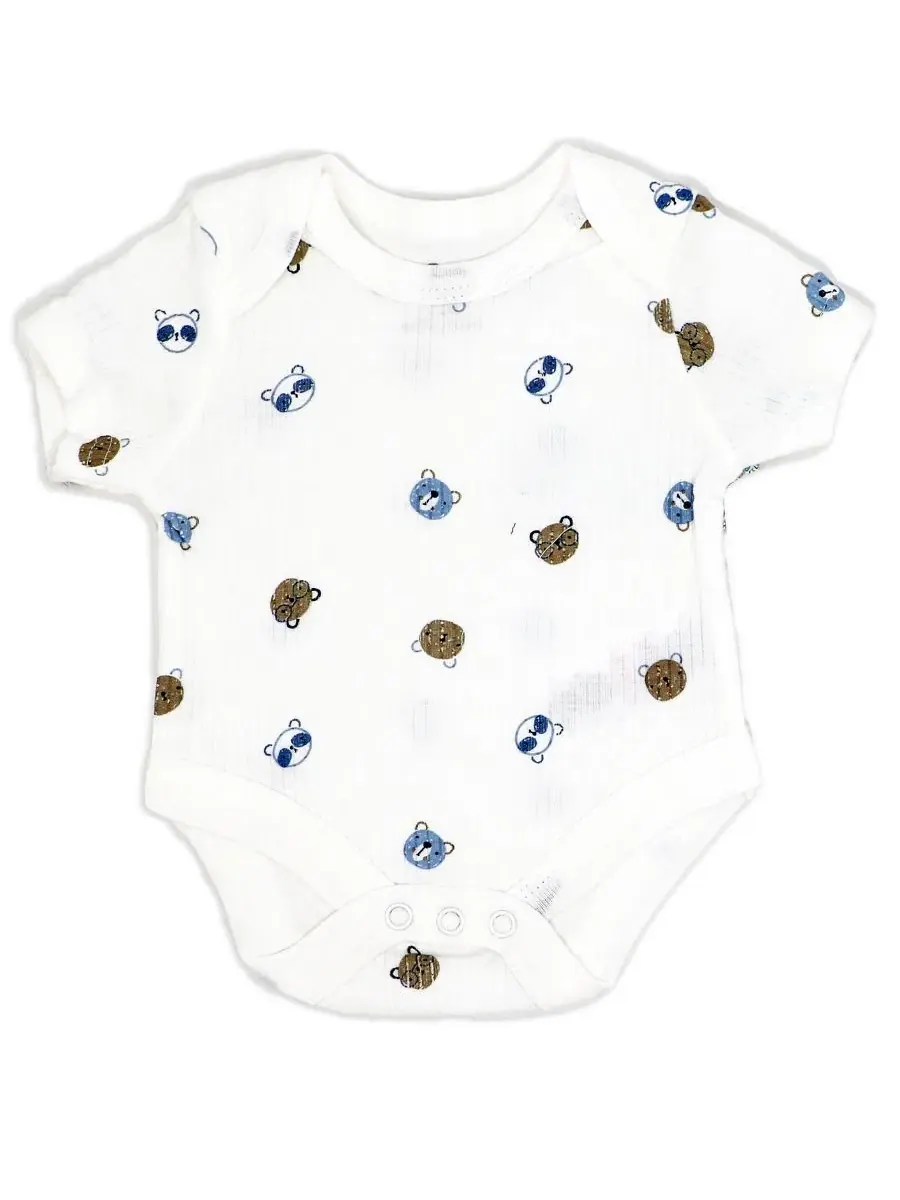 Комплект из 10 предметов для новорожденного, с медвежонком Rock-A-Bye Baby Boutique — изображение 3 из 7, синий