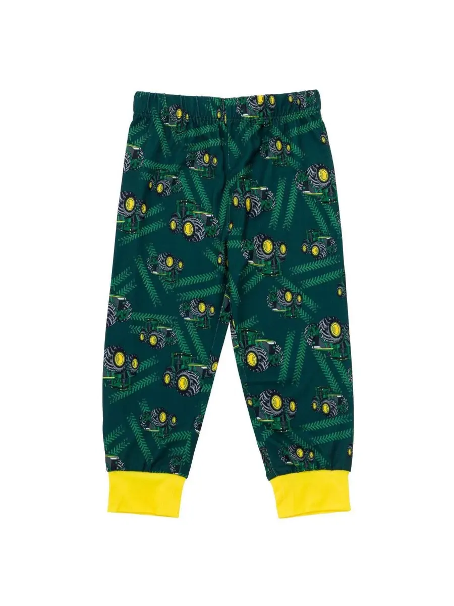 Комплект пижамы John Deere — изображение 3 из 3, зеленый серый
