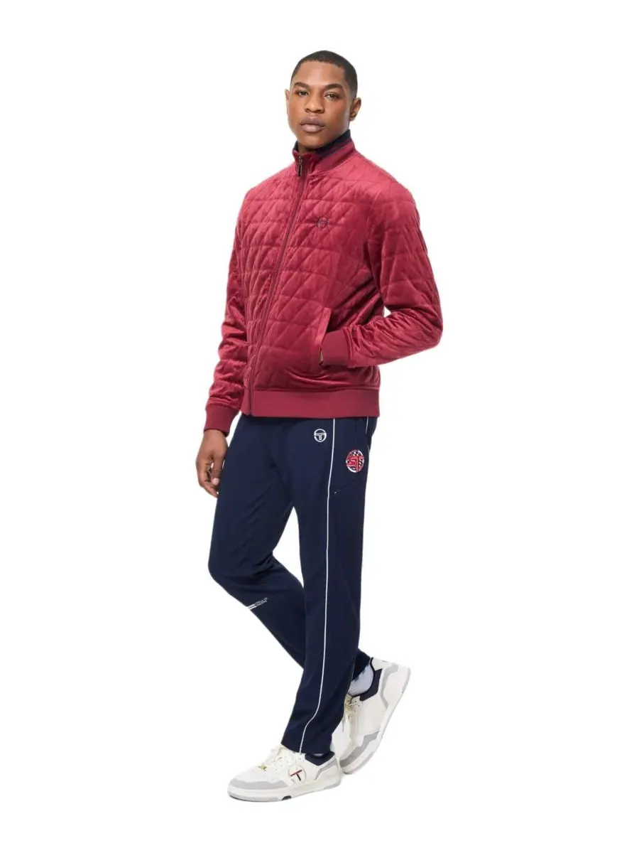Куртка-бомбер из велюра с утеплителем Redi Quilted Velour Bomber Jacket Sergio Tacchini — изображение 3 из 5, райхор