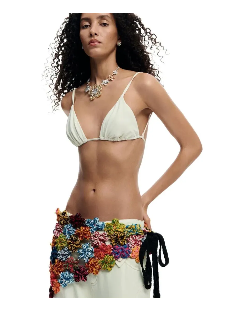 Женский парео с цветочным узором Desigual — изображение 3 из 3, мульти