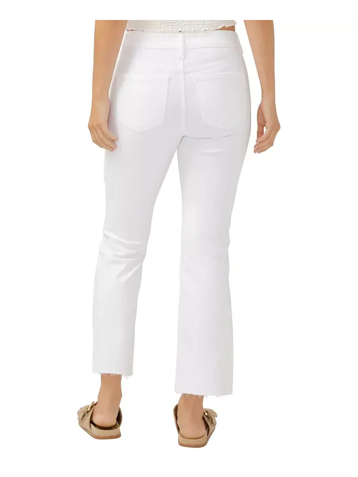 Женские джинсы Suki Mid Rise Curvy Fit Kick Flare Silver Jeans Co. — изображение 2 из 5, белый