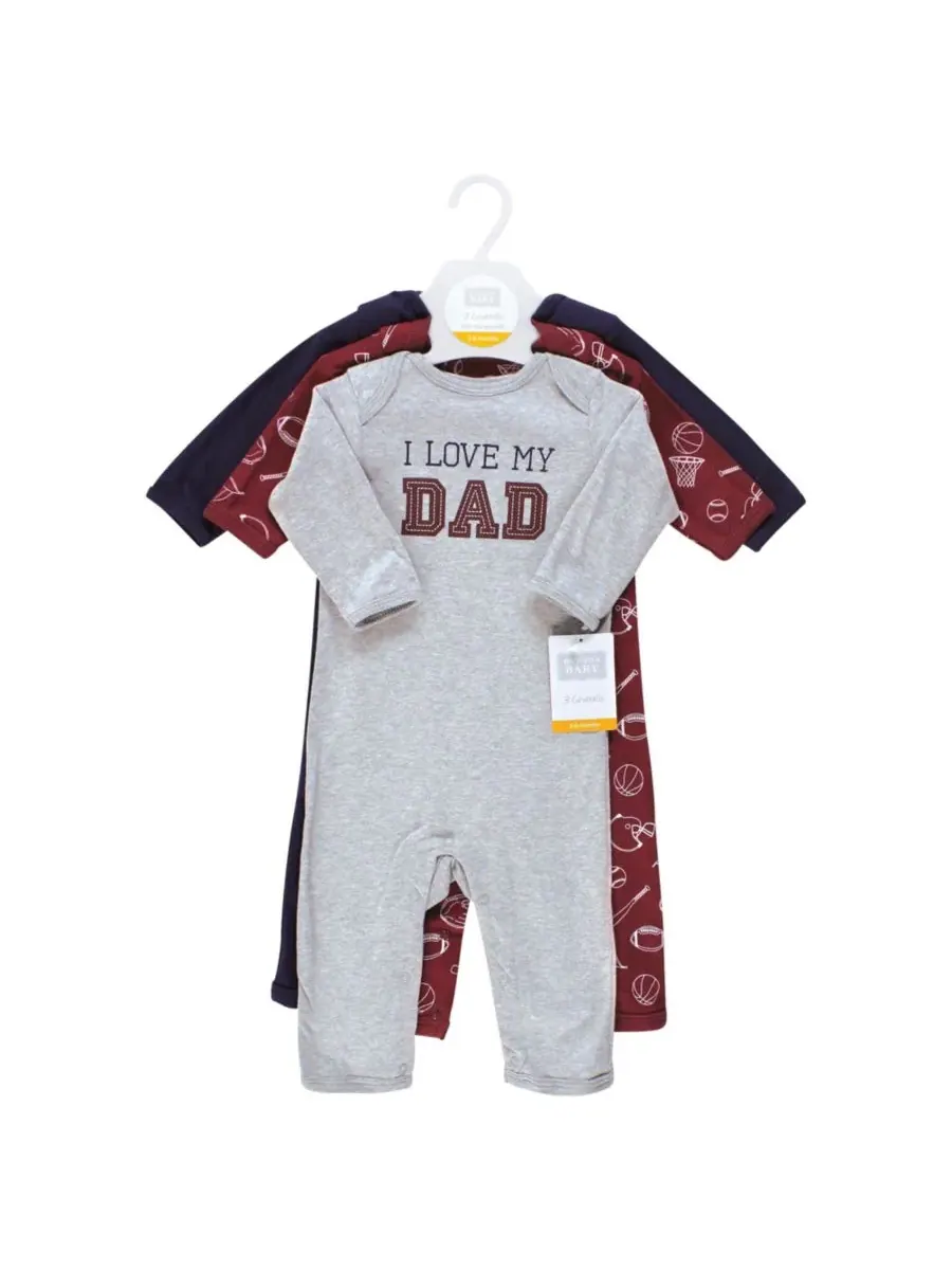 Коллекция из трех предметов: боди Hudson Baby, Love Dad — изображение 3 из 5