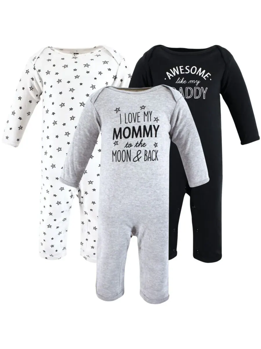 Коллекция из трех предметов: боди Hudson Baby, Mom Dad Moon Back — изображение 1 из 4