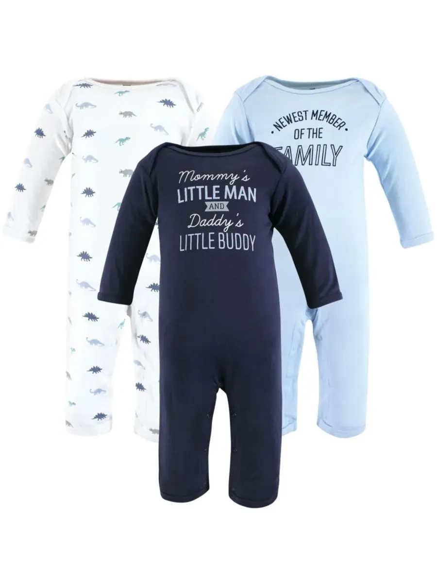 Коллекция из трех предметов: боди Hudson Baby, Newest Family Member