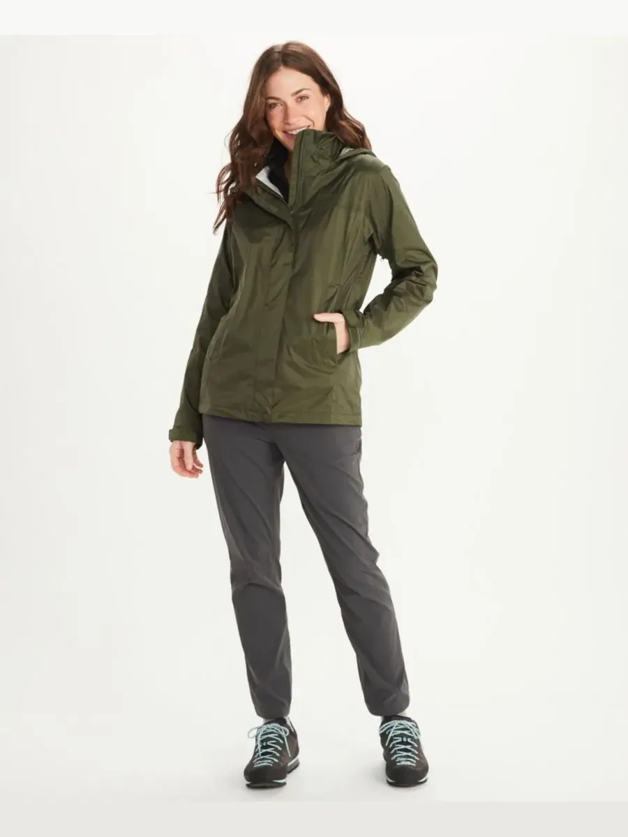 Женские куртки PreCip Eco с капюшоном Marmot — изображение 5 из 8, нори