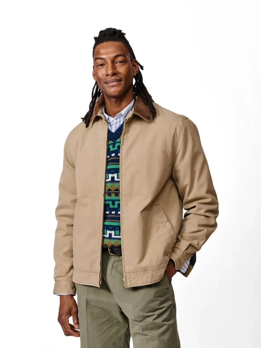 Мужская куртка Newland Canvas Harrington Utility Jacket Aubin
