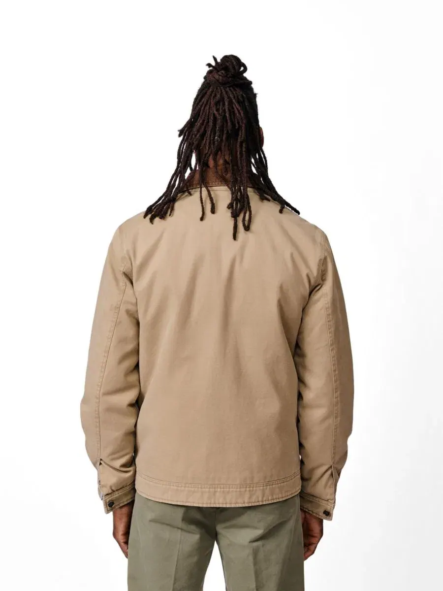Мужская куртка Newland Canvas Harrington Utility Jacket Aubin — изображение 3 из 7, темный песочный