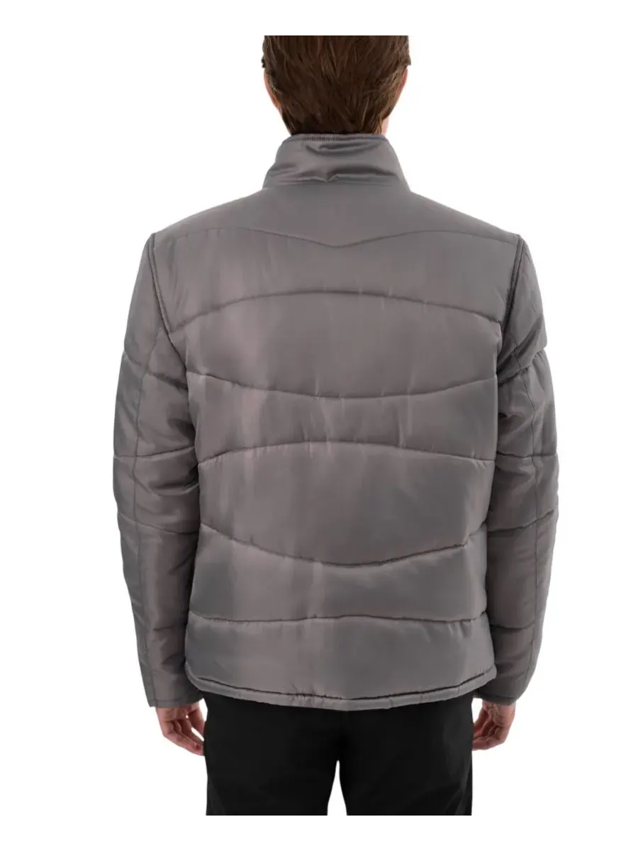 Мужское пальто Копен Regency Leathers — изображение 2 из 4, серый