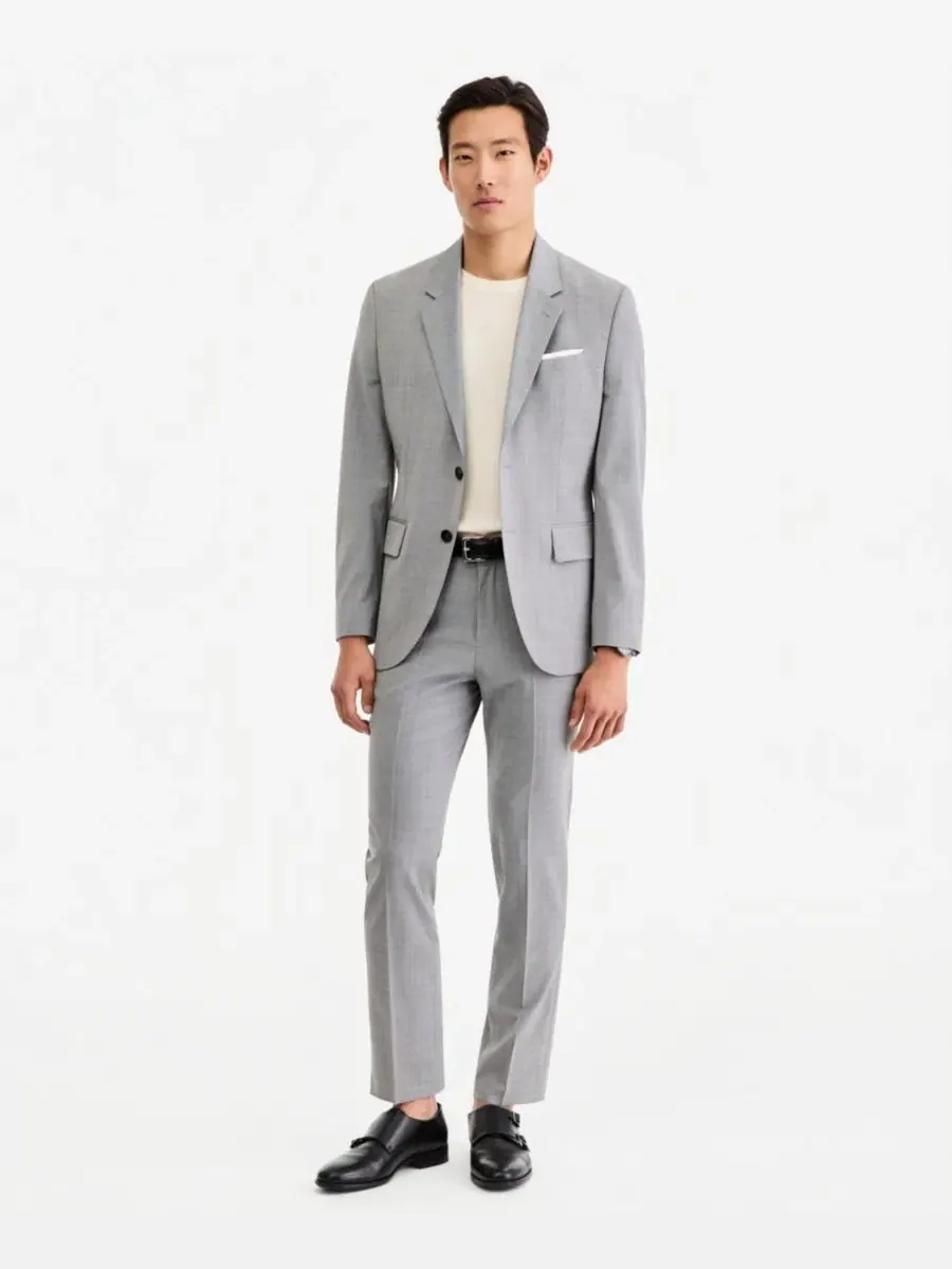 Пиджак мужской современный серый Hugo Boss — изображение 4 из 5