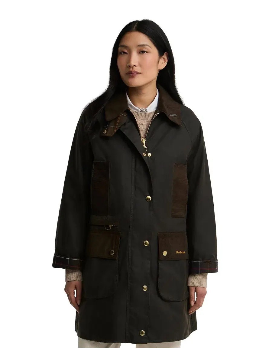 Женская куртка Modern Beaufort с воротником-шнурком Barbour