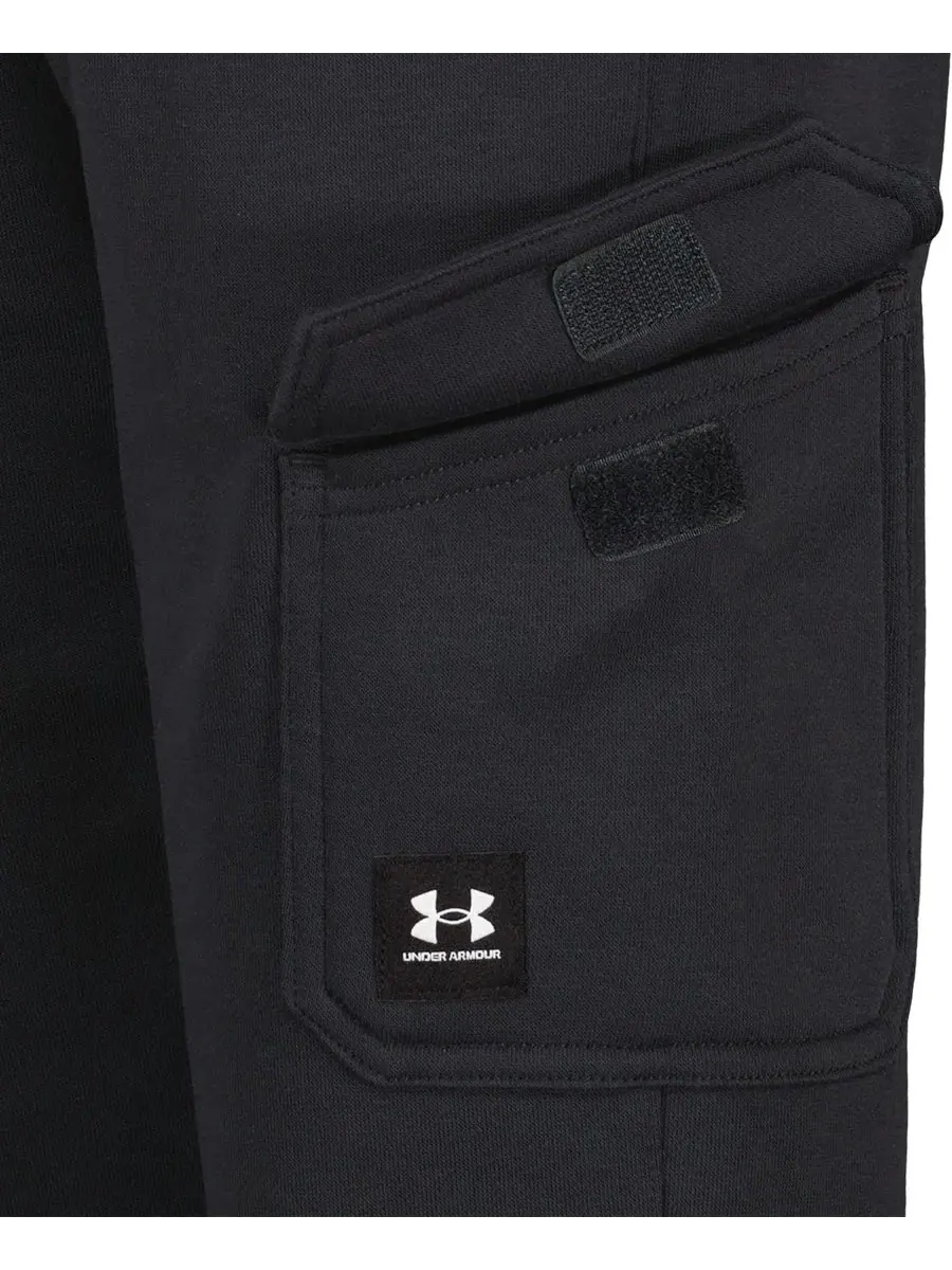 Спортивные брюки с утяжкой и карго-карманом, модель Under Armour — изображение 8 из 8, черный