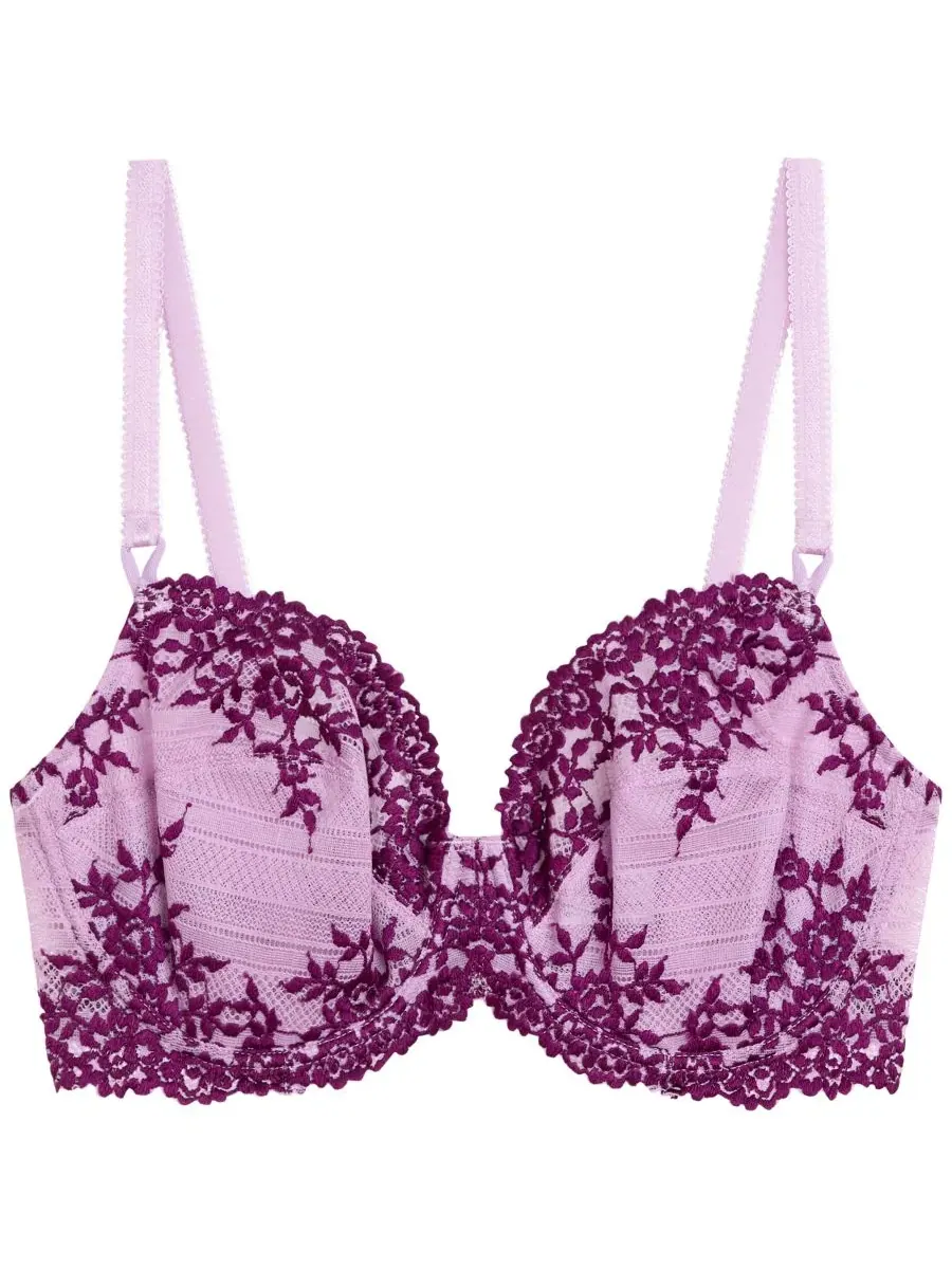 Бюстгальтер с косточками Embrace Lace Wacoal — изображение 7 из 11, темный фиолетовый