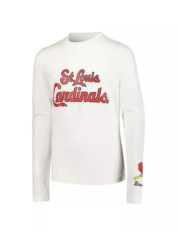 Комбинированный комплект футболок с красными и белыми футболками Big Boys St. Louis Cardinals — изображение 2 из 4