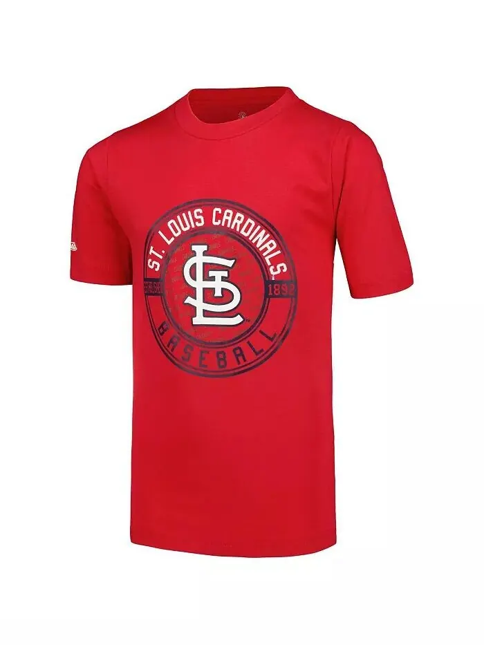 Комбинированный комплект футболок с красными и белыми футболками Big Boys St. Louis Cardinals — изображение 4 из 4