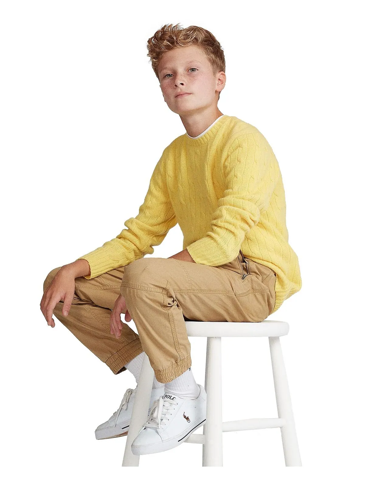 Поплиновые джоггеры на шнурке для мальчиков Big Boys Polo Ralph Lauren