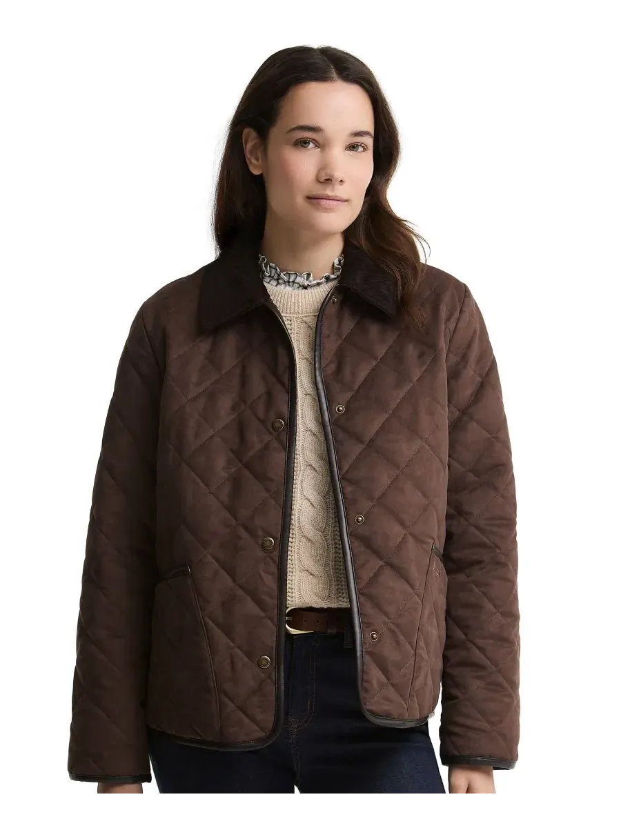 Стеганая куртка Sonya с хлопковым воротником Barbour