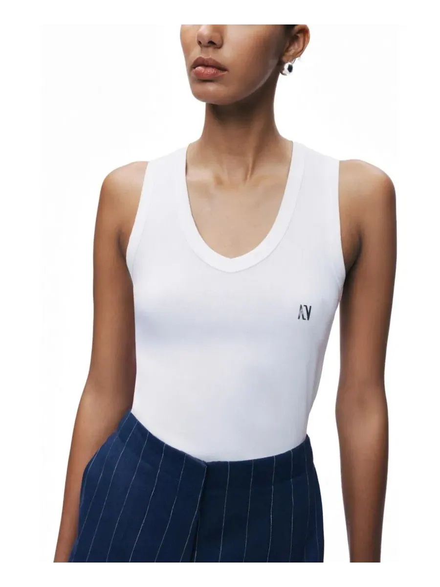 Широкие брюки с защипами, высокая посадка, из льна, модель Pinstripe Wide Leg NOCTURNE — изображение 2 из 7, темно-синий