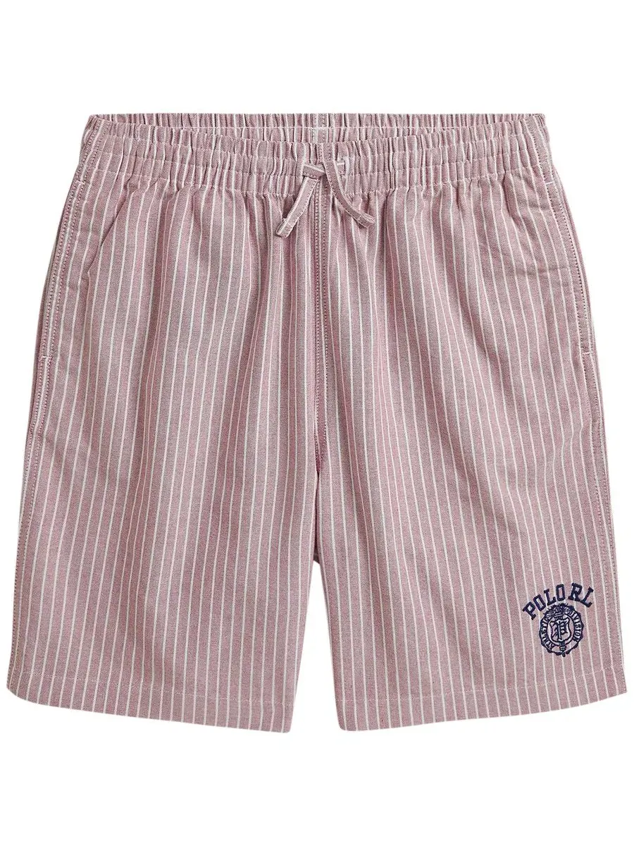 Шорты свободного кроя с вышивкой Polo Ralph Lauren