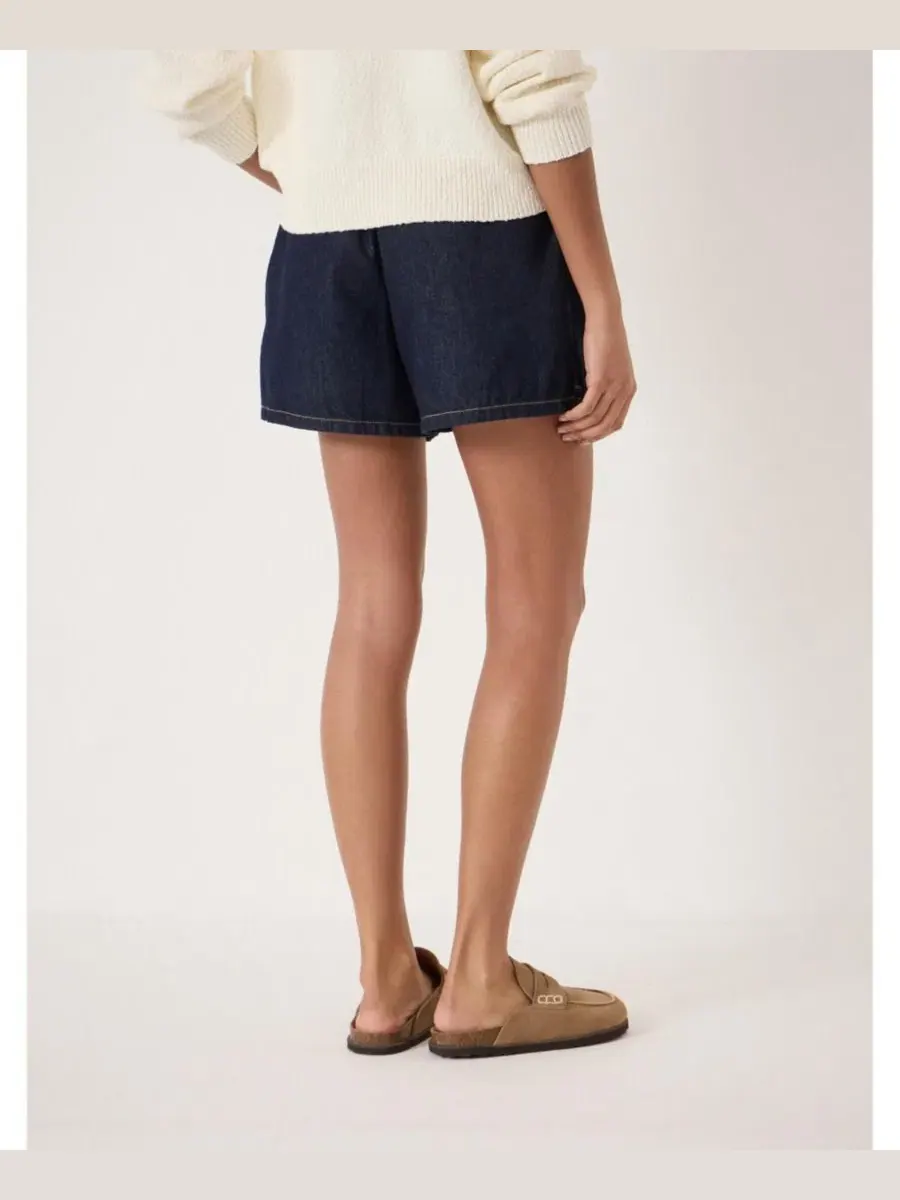 Шорты Betty Denim Pull On Hush — изображение 3 из 6, темный индиго синий