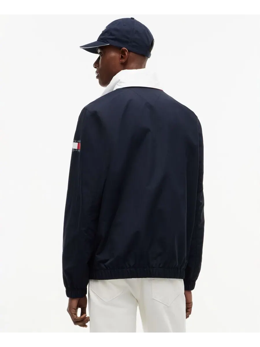 Мужская куртка-регата с капюшоном, модель x U.S. SailGP Men's Regatta Jacket Tommy Hilfiger — изображение 5 из 5, голубой