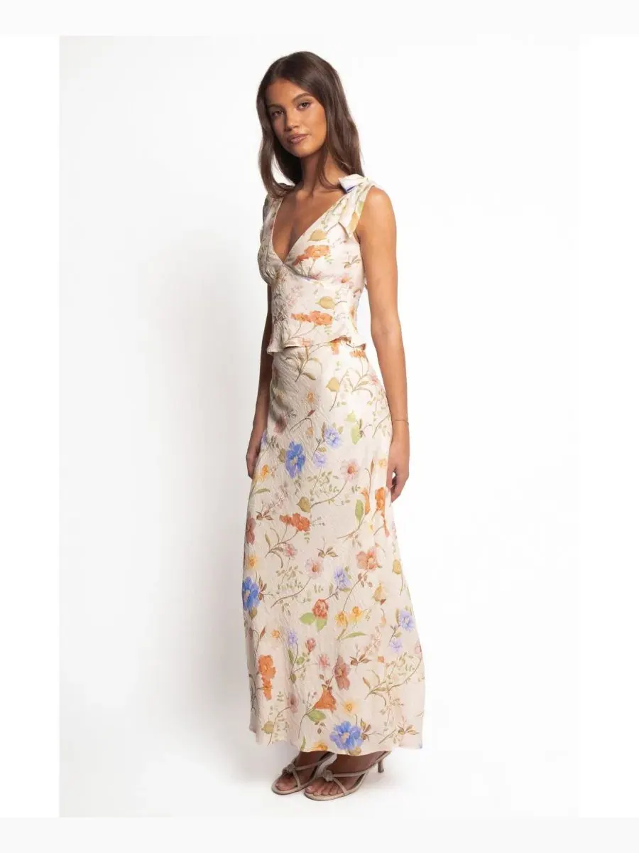 Юбка макси Giarda Floral Petal and Pup — изображение 2 из 4, мульти