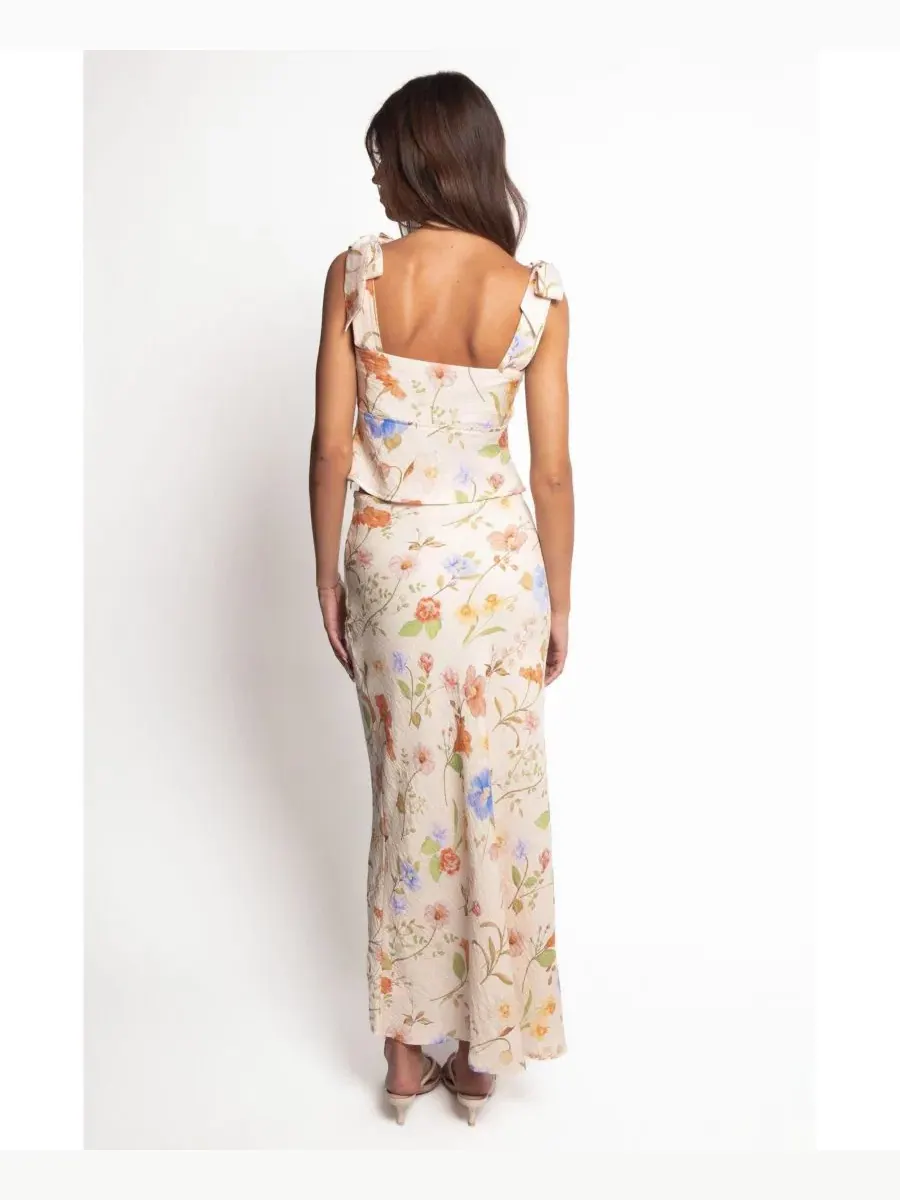 Юбка макси Giarda Floral Petal and Pup — изображение 3 из 4, мульти