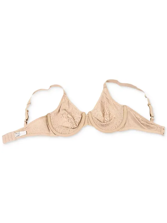 Бюстгальтер с кружевом и косточками Halo Lace Molded Underwire 851205, до чашки G Wacoal — изображение 8 из 8, слоновая кость