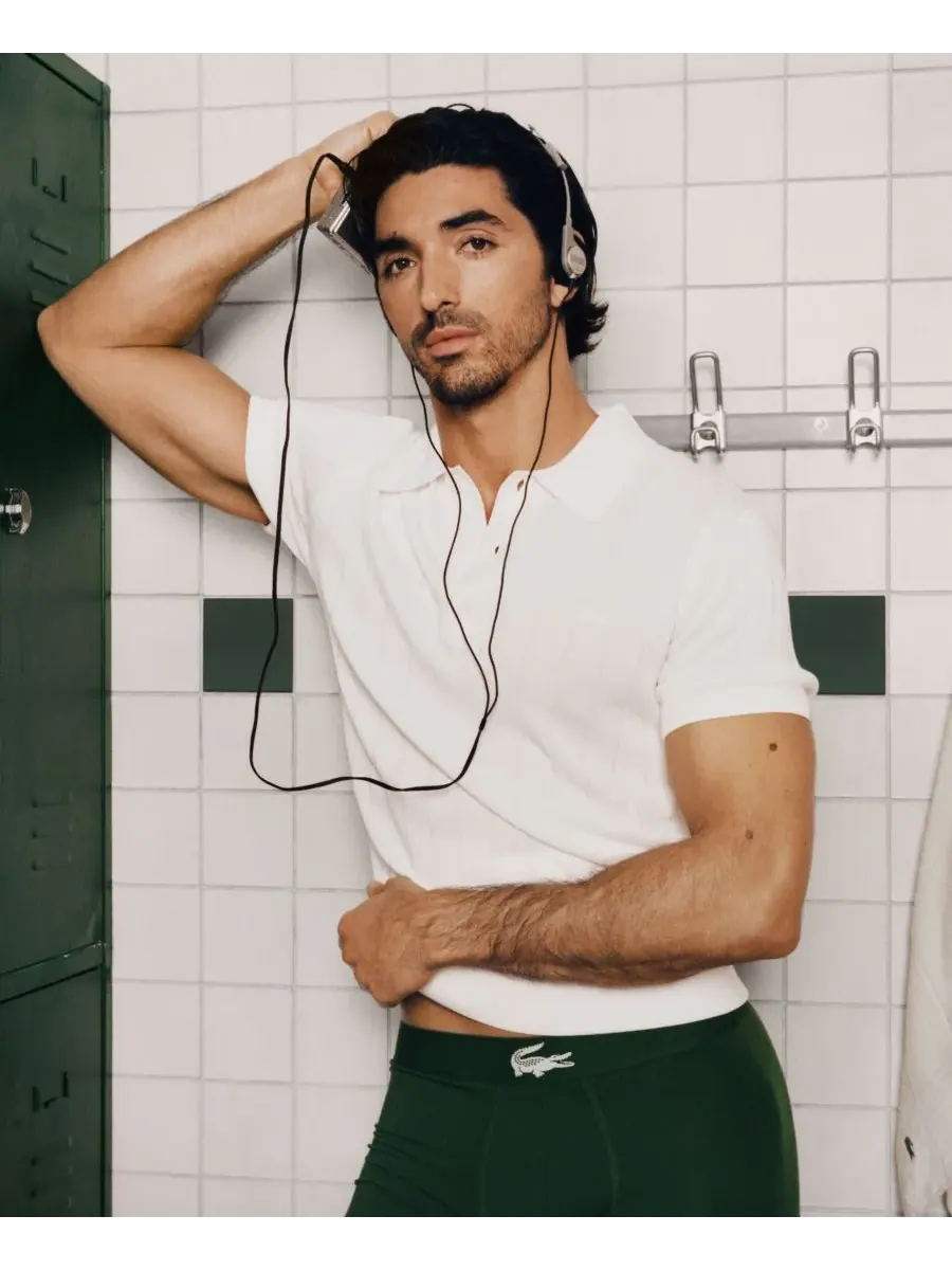 Боксеры Lacoste Мужские, стандартный крой, комплект 3 шт — изображение 5 из 5, черный