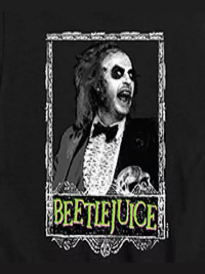 Футболка с принтом для мальчиков Big Boys Beetlejuice — изображение 3 из 3, черный