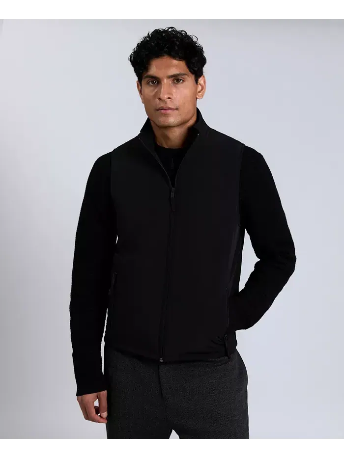 Мужская флисовая водолазка-жилет Kenneth Cole