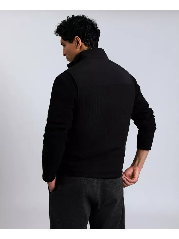 Мужская флисовая водолазка-жилет Kenneth Cole — изображение 6 из 6, черный