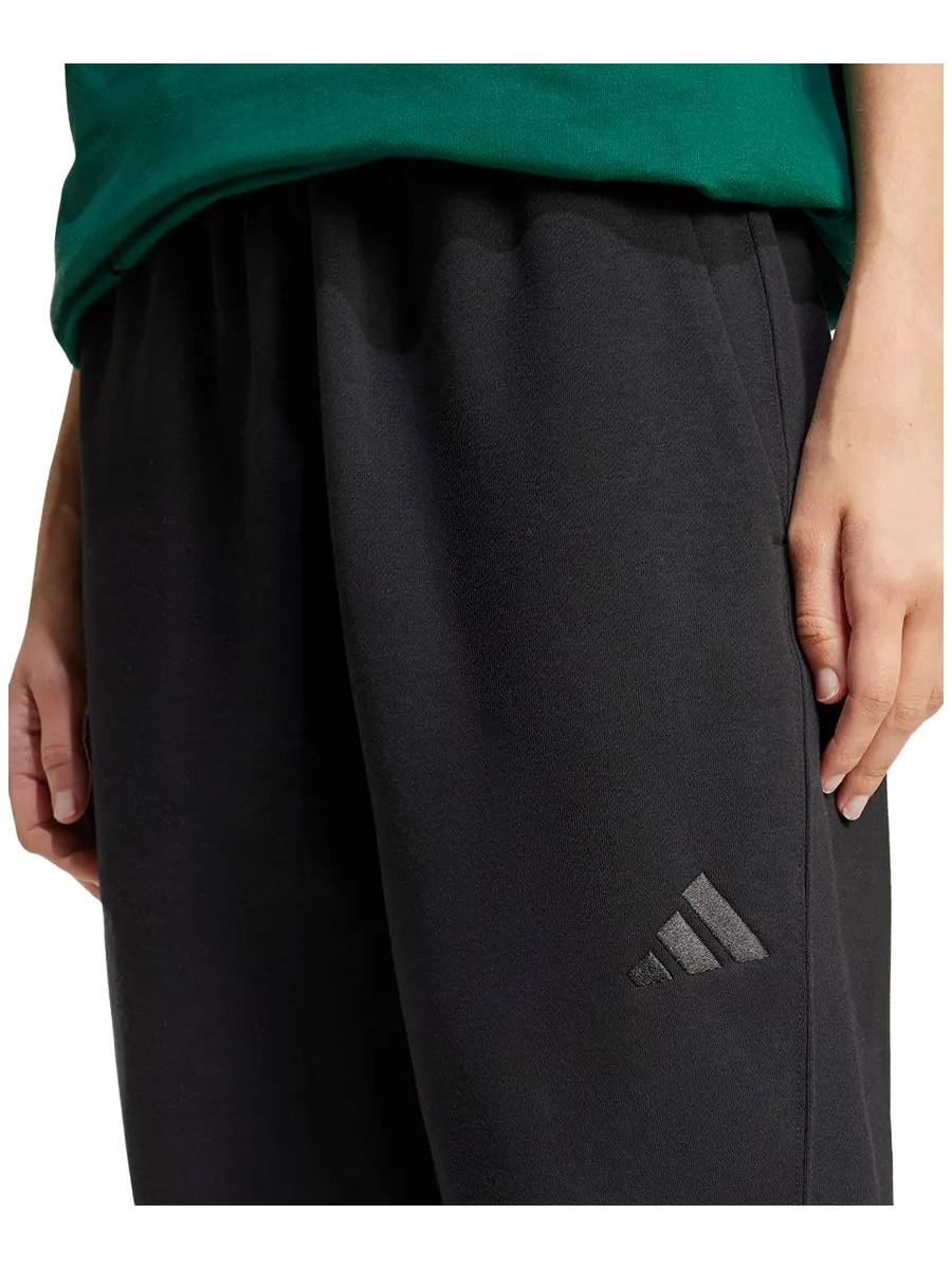Женские всесезонные свободные брюки на шнуровке Adidas — изображение 6 из 7, сливовый