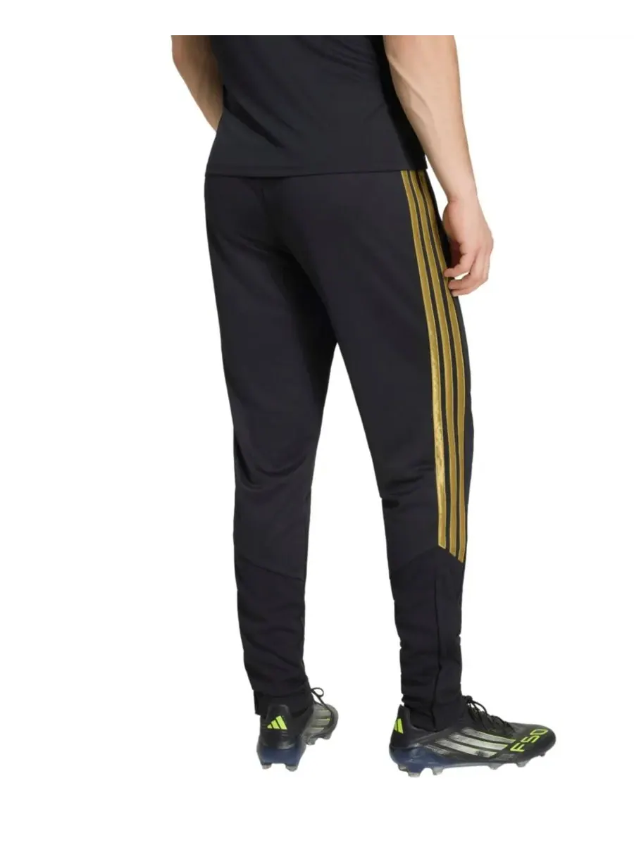 Мужские тренировочные брюки Metallic Tiro 26 League Adidas — изображение 3 из 3, черный/золотистый