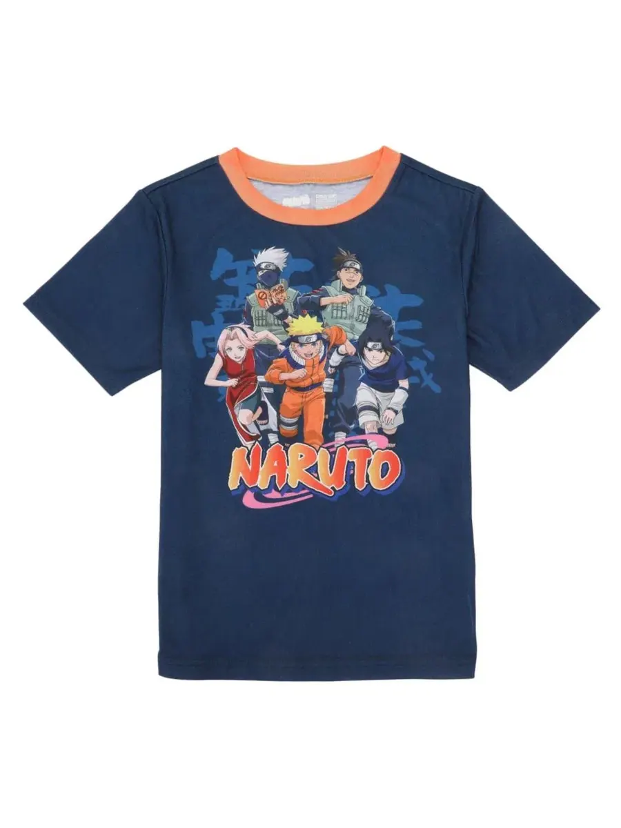 Комплект пижам из 4 предметов Naruto Group Shot, 14 — изображение 6 из 10, синий