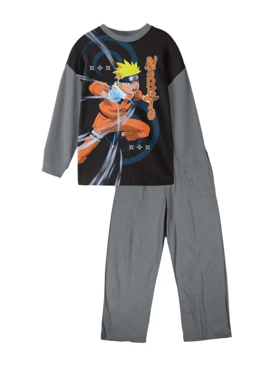 Комплект пижам из 4 предметов Naruto Group Shot, 14 — изображение 9 из 10, синий