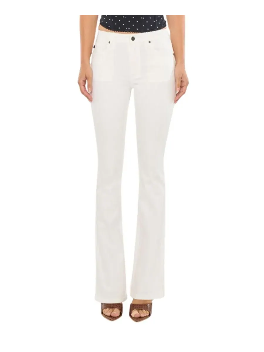Джинсы клеш с высокой посадкой Vanilla High Rise Bootcut KanCan Essential