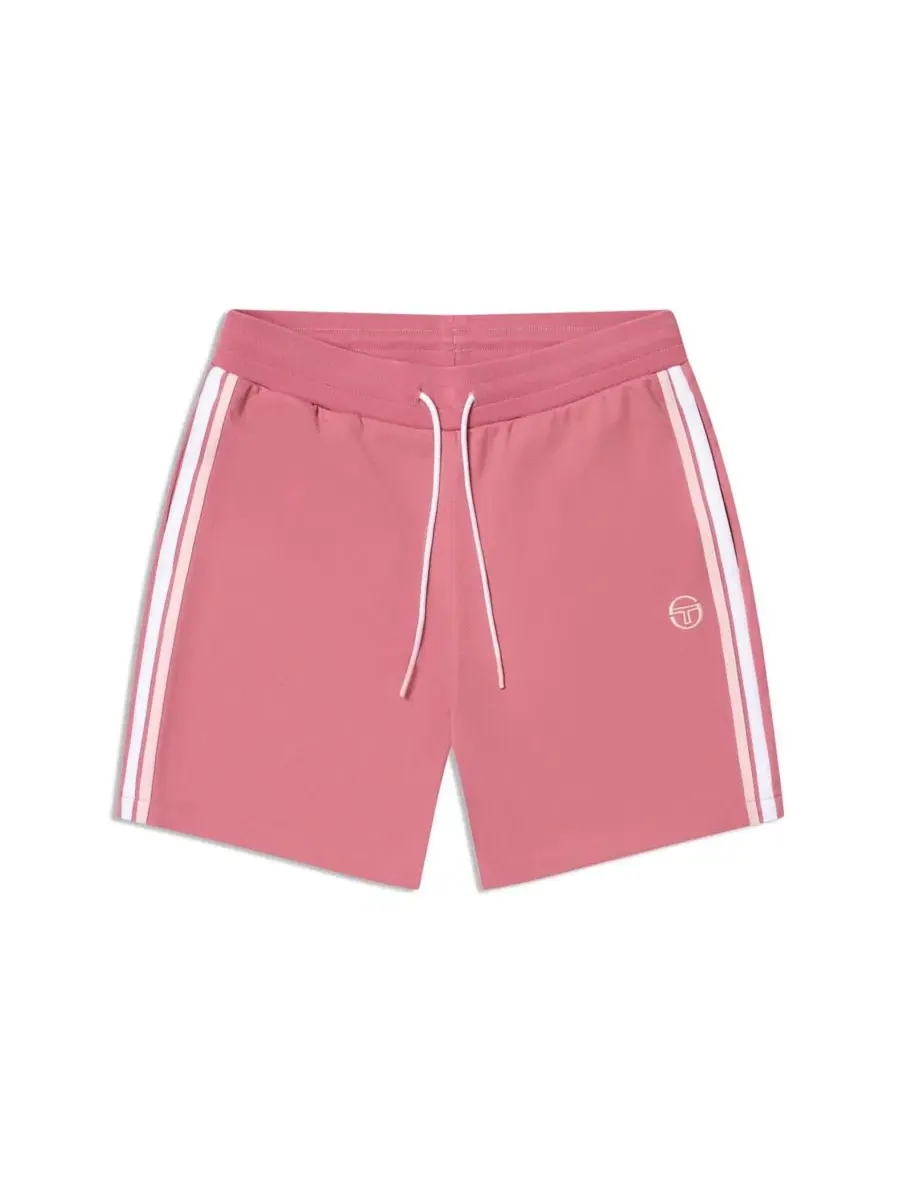 Шорты из твила с двойной полосой Damarindo Sergio Tacchini — изображение 5 из 5, бежевый