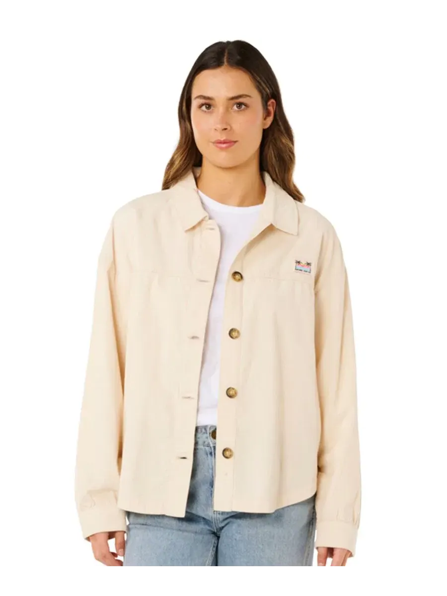 Женская куртка из хлопкового вельвета Keepsakes Washed Cord Rip Curl