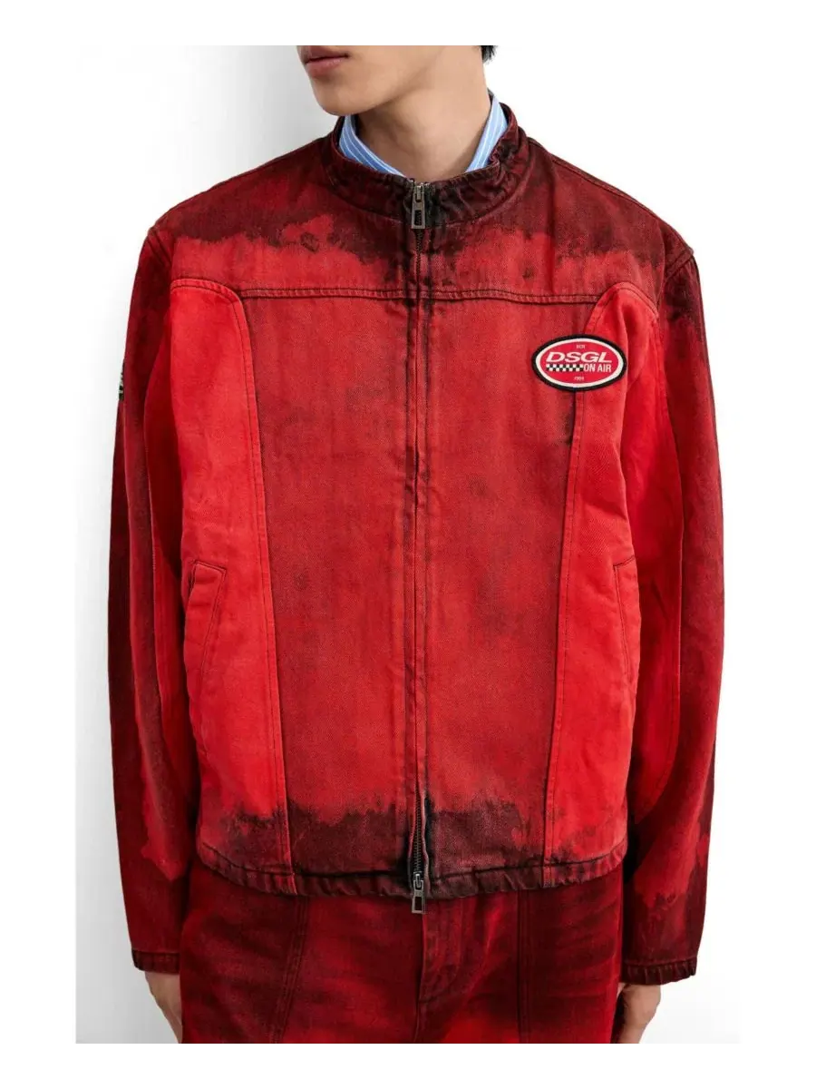 Куртка с принтом Two-tone Racing Desigual — изображение 3 из 5, красный