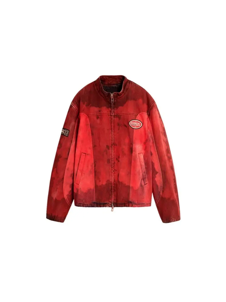 Куртка с принтом Two-tone Racing Desigual — изображение 5 из 5, красный