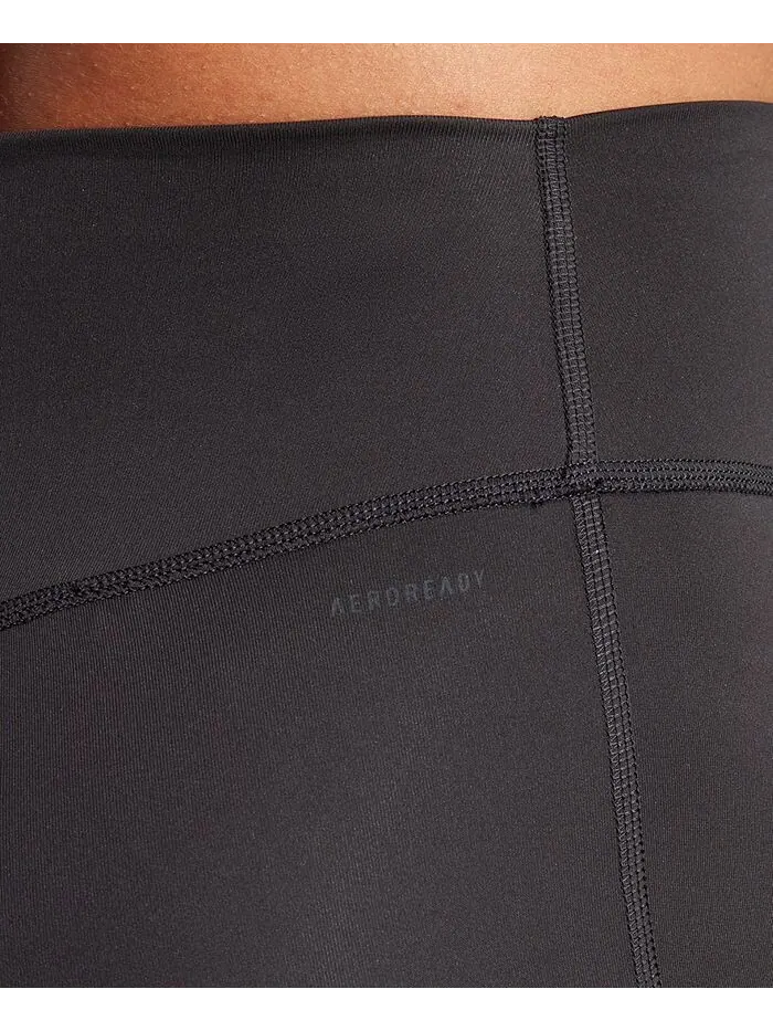 Женские влагоотводящие леггинсы во всю длину Optime adidas — изображение 4 из 6, черный
