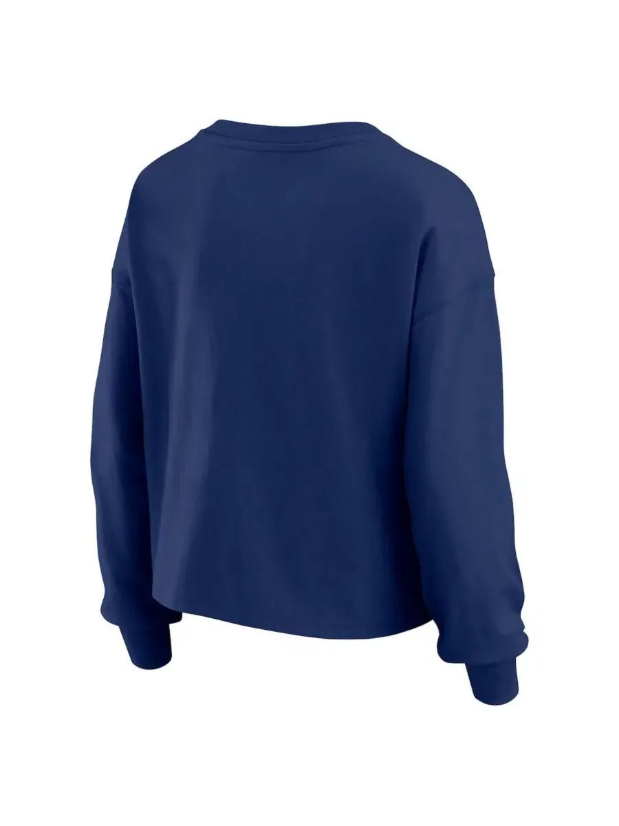 Женский комплект из лонгслива с принтом и шорт с моделью Heavy Rugby Jersey Cropped Long Sleeve — изображение 7 из 9