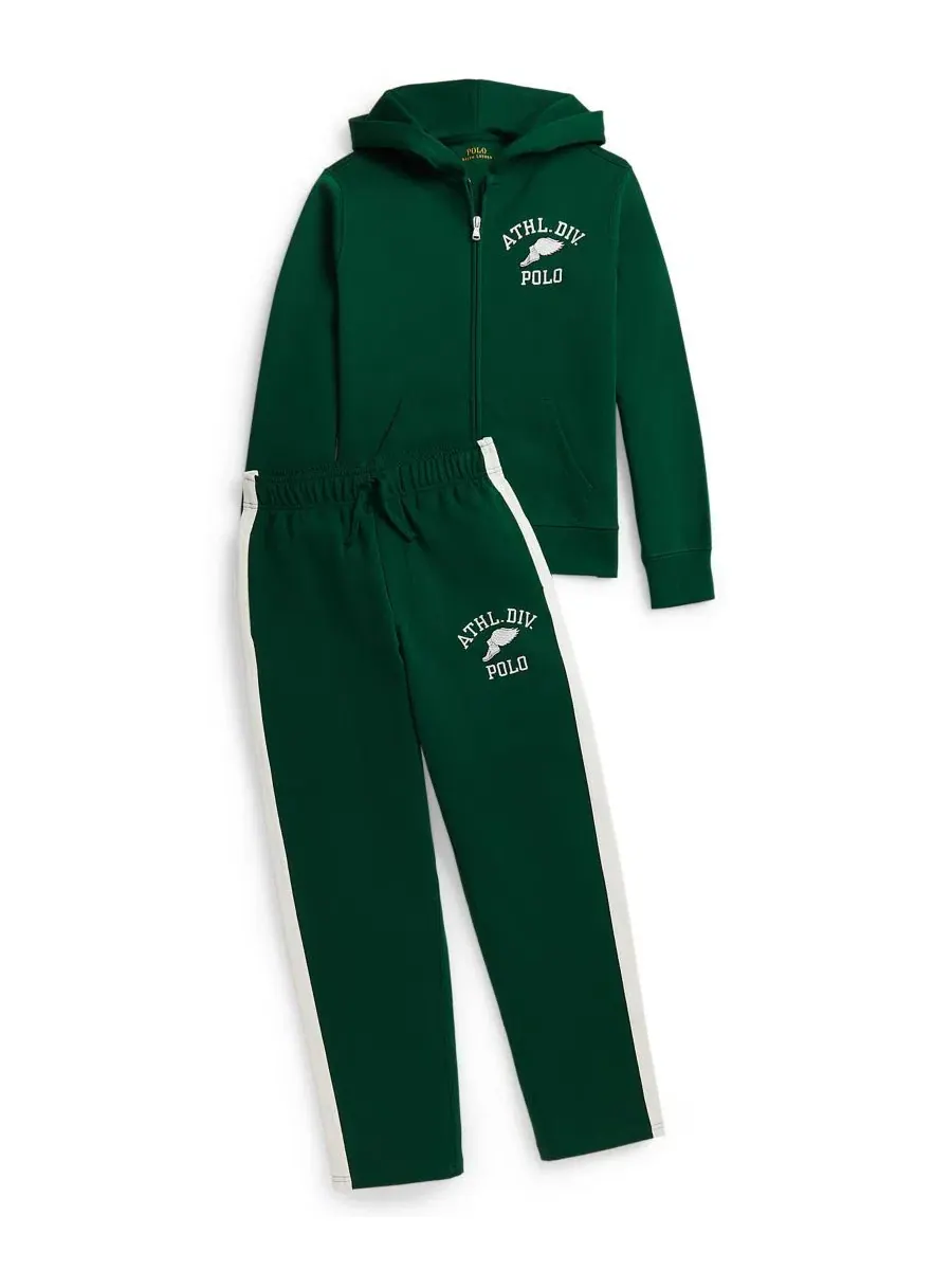 Спортивные брюки с логотипом Athl. Div. Polo Polo Ralph Lauren — изображение 6 из 6, зеленый
