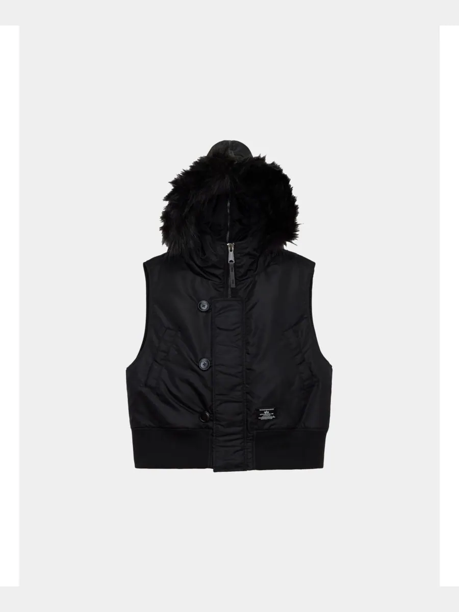Женский жилет N-2B W Alpha Industries — изображение 2 из 3, черный