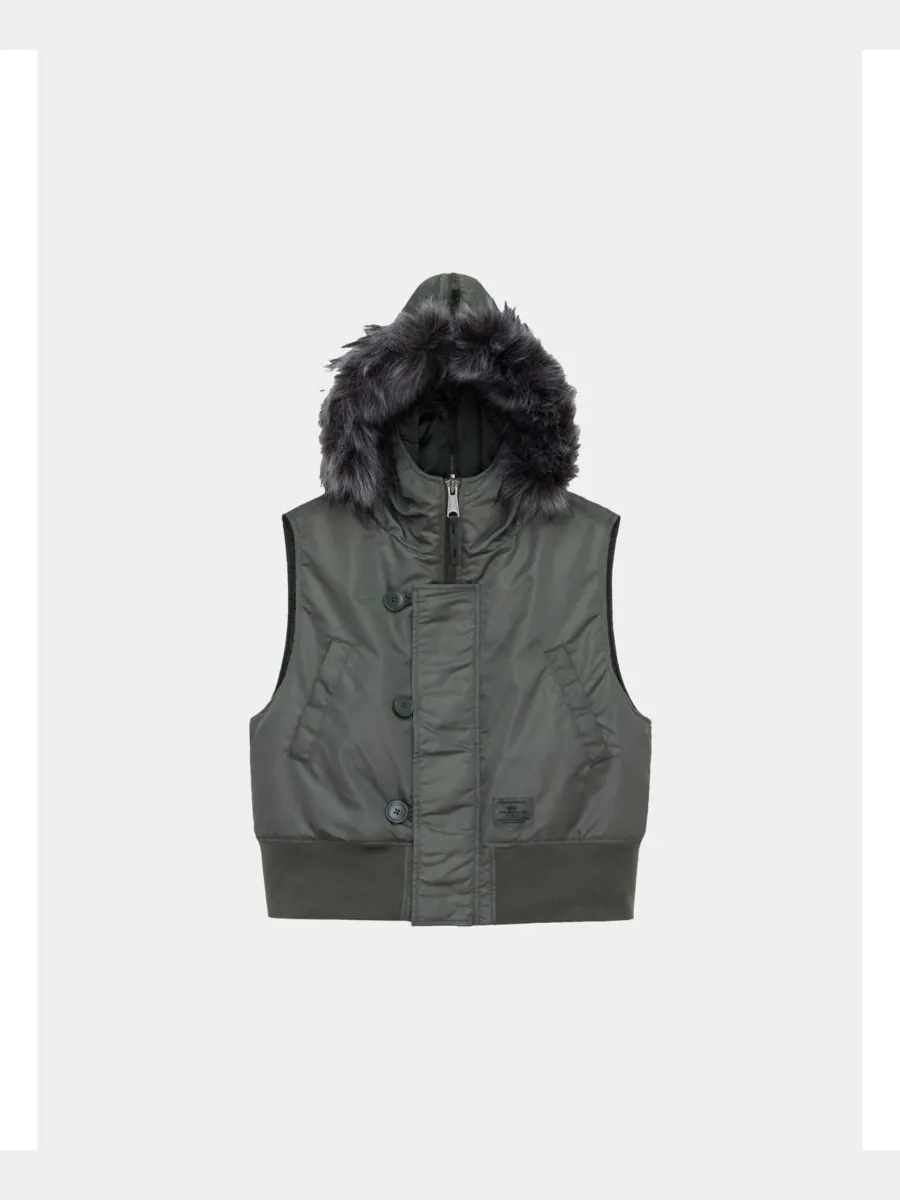 Женский жилет N-2B W Alpha Industries — изображение 2 из 6, серый